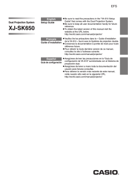 XJ-SK650_Setup_S - Support
