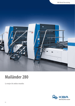 Mailänder 280 - KBA MetalPrint