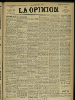 La Opinión del 12 de diciembre de 1886, nº 221