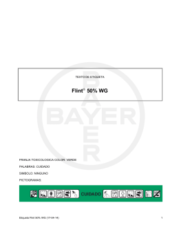 Flint   50% WG - Bayer CropScience Chile