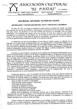 Voto de San Miguel