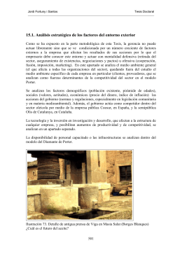 15.1. Análisis estratégico de los factores del entorno exterior