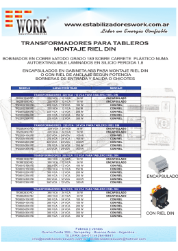 FOLLETO TR PARA RIEL DIN.