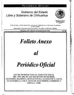 Periódico Oficial