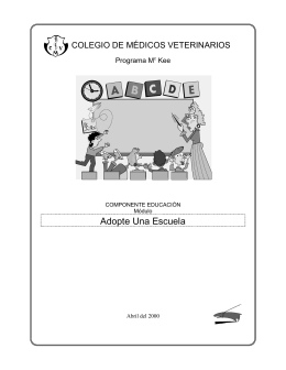 Adopte una Escuela