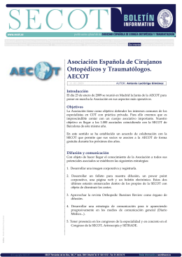 Asociación Española de Cirujanos Ortopédicos y Traumatólogos