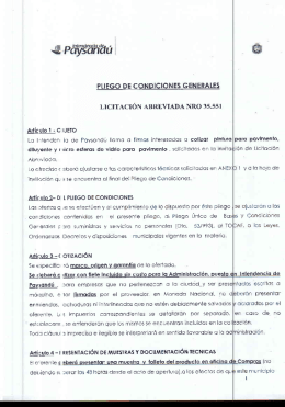 archivo adjunto/pliego - Compras y Contrataciones Estatales