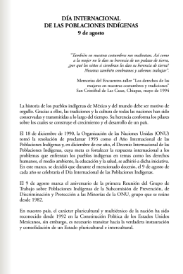 9 de agosto - Instituto Nacional de las Mujeres