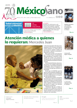 Número 4 - Secretaría de Salud :: México