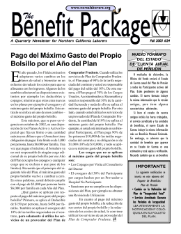 Benefit Package Spanish 2003#24Fall.p65