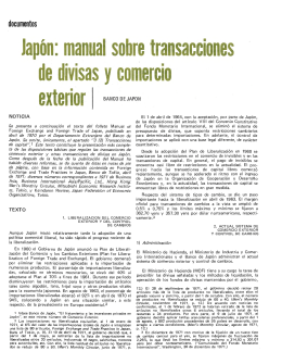 Japón - revista de comercio exterior