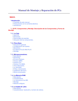 Manual de Montaje y Reparación de PCs