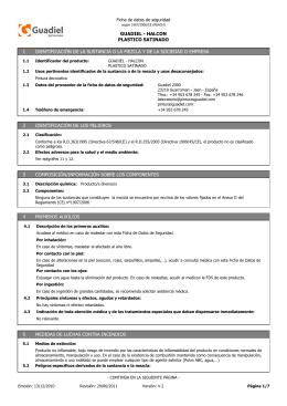 Ficha de datos de seguridad de `HALCON