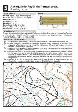 E Autoguiado Faïal de Puntagorda.