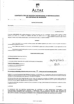 A LTA E - Bankia Banca Privada