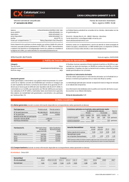 118-CAIXA CATALUNYA GARANTIT 3