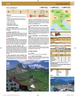 Tirol y Baviera II Días Extras