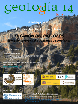Soria - Sociedad Geológica de España