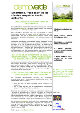 newsletter demoverde abril 2013 _español