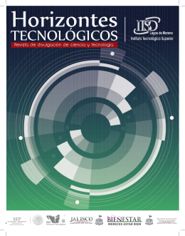 Volumen 1, número 1, Julio 2014. - Instituto Tecnologico Superior