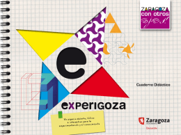 EXPERIGOZA 2010 - Ayuntamiento de Zaragoza