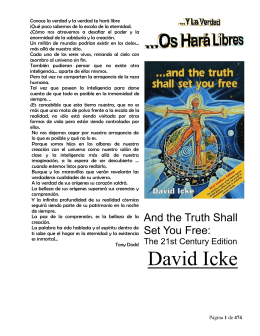 Y La Verdad Os Hará Libres, David Icke, pdf