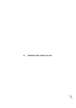 1.2. MEMORIA DEL EJERCICIO 2007 - Ahorro y Titulizacion SGFT, SA