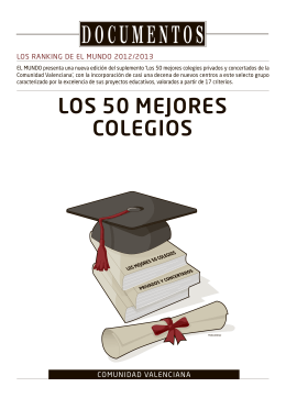 LOS 50 MEJORES COLEGIOS