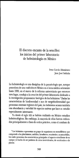 los inicios del primer laboratorio