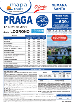 13-01-2014 Semana Santa PRAGA Logrono desde