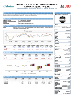 equity sicav - emerging markets sustainable (usd)