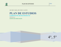 PLAN DE ESTUDIOS - C.SOCIALES - CICLO 2
