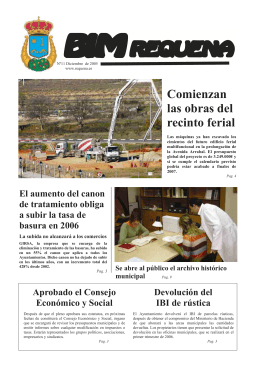 BIM Diciembre 2005 - Ayuntamiento de Requena