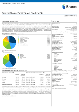 iShares DJ Asia/Pacific Select Dividend 30