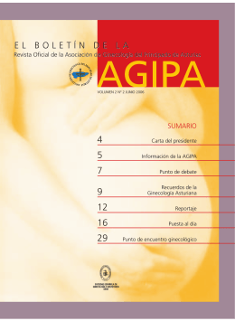 REVISTA AGIPA_jose - Sociedad Española de Ginecología y