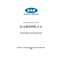 E-A-RTONE® 3 A