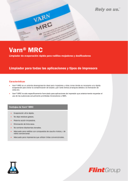 Varn® MRC - Flint Group
