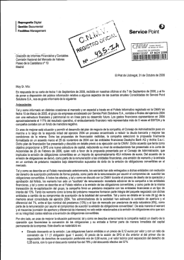 Si - Comisión Nacional del Mercado de Valores