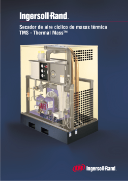 Secador de aire cíclico de masas térmica TMS - Thermal