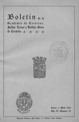 carlos rubio, poeta - Real Academia de Córdoba