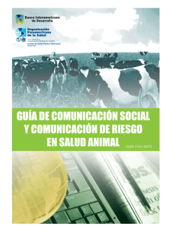 GUÍA DE COMUNICACIÓN SOCIAL Y COMUNICACIÓN