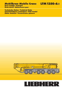 LTM 1350-6.1 - Gruas e Izajes