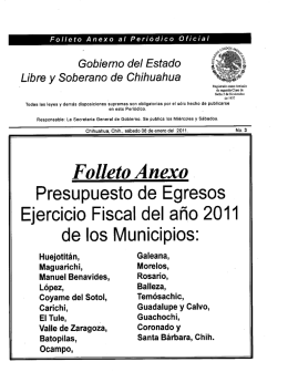 Gobierno del Estado Libre y Soberano de Chihuahua