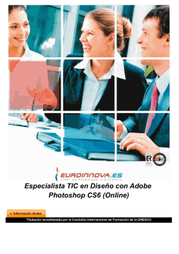 Especialista TIC en Diseño con Adobe Photoshop CS6 (Online)