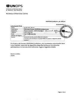 ACLARACION No. 12