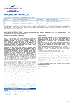 Informe Semestral - Popular Banca Privada