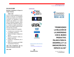 promoviendo la relación de la universidad con el mundo productivo