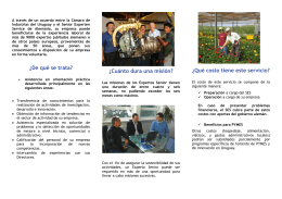 folleto - Cámara de Industrias del Uruguay