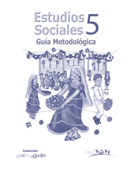 Guía metodológica - Ministerio de Educación de El Salvador