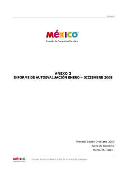 anexo 2 informe de autoevaluación enero – diciembre 2008